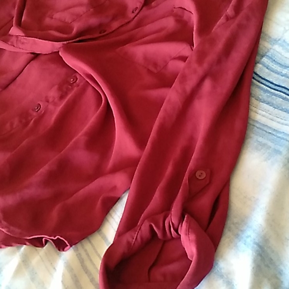 Maroon Blouse - Picture 3 of 4